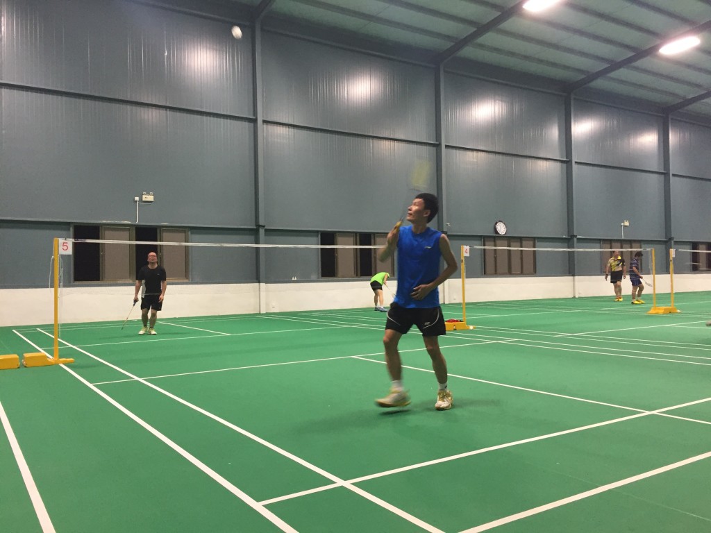 My badminton Teacher