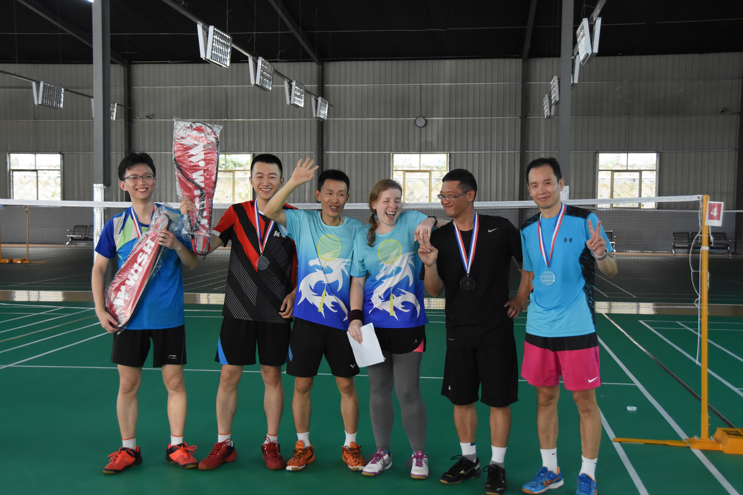 men's doubles was the most exciting to watch. These two teams were miles above the rest ad they gave an awesome show for all of us to watch. 